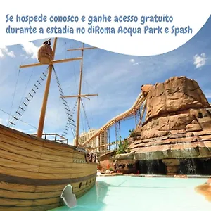 Spazzio Diroma Com Acesso Gratuito No Acqua Park Caldas Novas